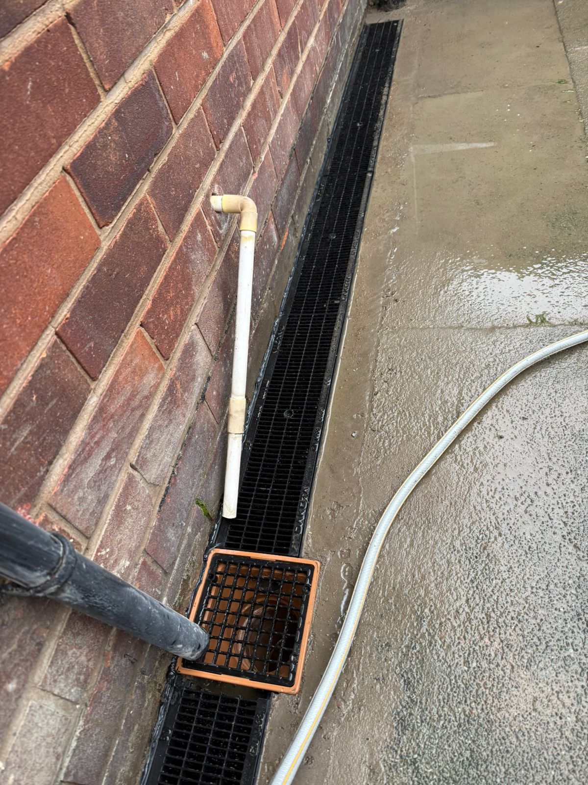 Exterior brickwork and drainage