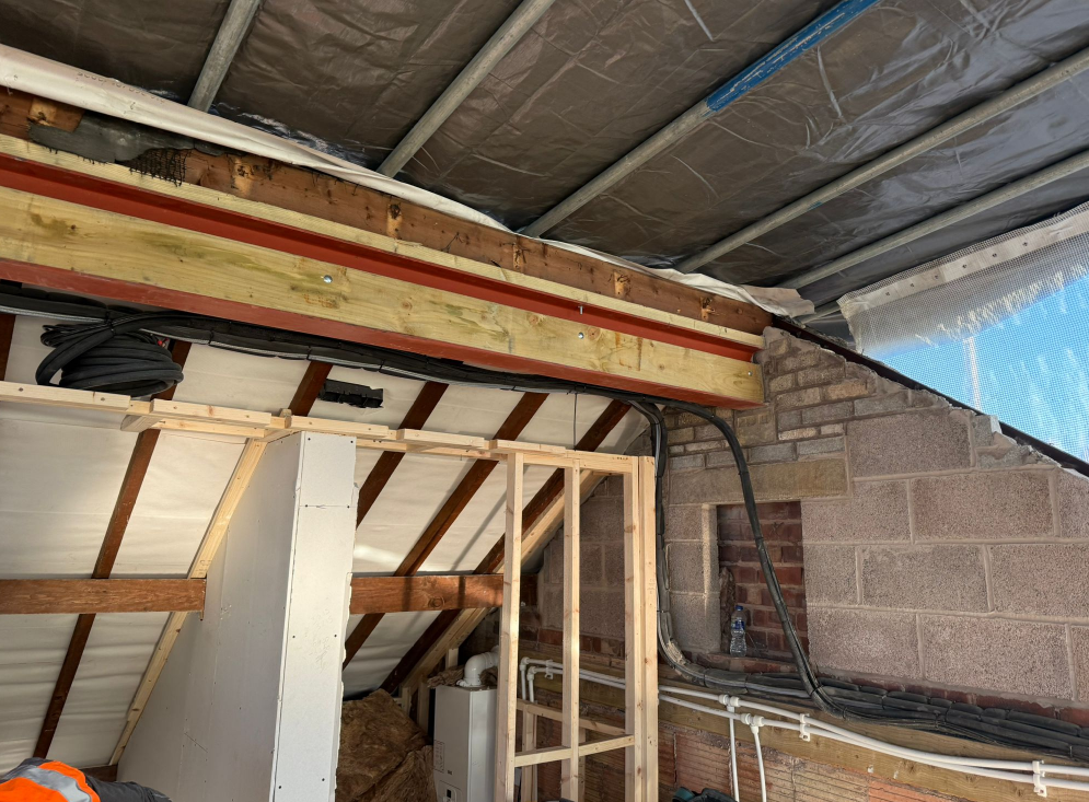 Structural roof timbers and supports